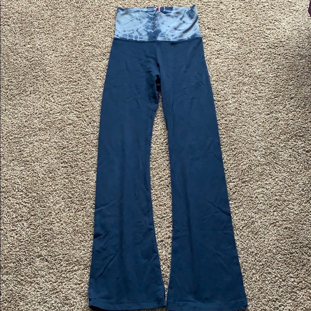 Hard Tail Rollover Bootleg Flare Yoga Pants